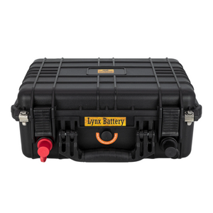 portable lithium battery power in heavy duty case