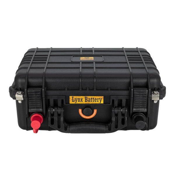 portable lithium battery power in heavy duty case